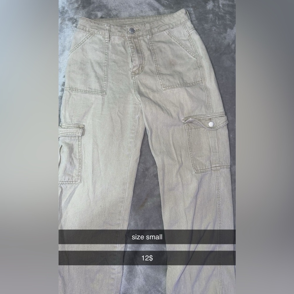 Women's Tan Cargo Pants